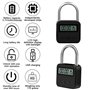 Aoreun Verrouillage de temps intelligent, Verrou de Minuterie Électronique Serrure Horaire Numérique avec LCD Écran Cadenas Minu