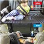 2 Pare Soleil Voiture Bébé, Ventilé Pare Soleil Chaussette, Chaussette Voiture par Soleil Arrière pour Bébé et Parents,Universel