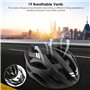 Casque de Vélo Unisexe pour Ville et Montagne - Taille Réglable, Respirant, pour Hommes et Femmes