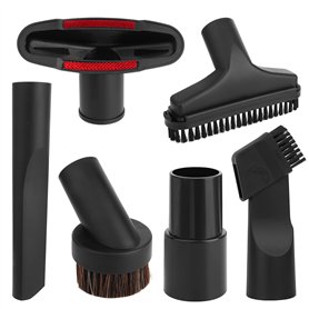 MXTIMWAN 6 Pièces Accessoires pour Aspirateur - Embout Aspirateur - Brosse Aspirateur Universel pour Meubles Brosse Aspirateur A