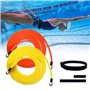 mizikuu 2 pièces Résistance Elastique de Nage Piscine