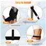 mizikuu 2 pièces Résistance Elastique de Nage Piscine, 4M Ceinture Nage Piscine pour Adultes Enfants Réglable Entraînement Ceint