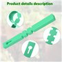Riisoyu 6 Couleurs Étiquettes d'arbre, 300 Pièces Étiquettes de Plantes en Plastique Reutilisable Suspendus Étiquettes Plantes R