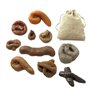 KALUROIL Faux Caca，Peluches RéAlistes Tabouins - 10pcs Jouets FéCals & Poisson D'Avril - Accessoires Farce - Cadeau Amusant Pour
