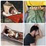 Aoreun Gonflable Oreiller de Camping, 3 x Oreillers de Camping Plage gonflables Portable Coussin d'air Oreiller d'extérieur Orei