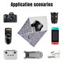 Wzhtuzi Etui de Protection pour Appareil Photo Reflex, Housse Chiffon de Protection Anti-Rayures pour appareil photo reflex numé