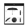 ehomiiii Parasol compact avec protection UV : 8 baleines, absorption UV à haute résistance, protection portable pour l'été - Ouv