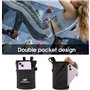 Une Brosse à Bloc et Sac Poudre de Magnésium Sangle Réglable Sac de Rangement Poudre Magnési