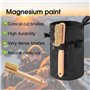 yotutun Sac Magnésie pour Escalade, Une Brosse à Bloc et Sac Poudre de Magnésium Sangle Réglable Sac de Rangement Poudre Magnési