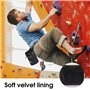 yotutun Sac Magnésie pour Escalade, Une Brosse à Bloc et Sac Poudre de Magnésium Sangle Réglable Sac de Rangement Poudre Magnési