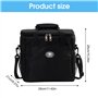 Glacière Souple Pliable Sac Pique Nique à Réfrigéré Pratique Imperméable Lunch Box pour Femme H
