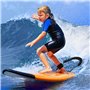 mizikuu Leash de Surf Paddle Board Coil, Laisse de Planche de Surf Cordes de Sécurité Laisse en TPU Surfboard Leash pour Stand u
