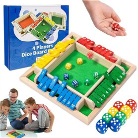 AHYDFSR Shut The Box Jeux en Bois