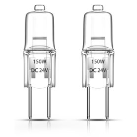 Klarlight G6.35 Ampoules Halogènes 150W Dimmable Blanc Chaud 3000K