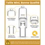 Klarlight G6.35 Ampoules Halogènes 150W Dimmable Blanc Chaud 3000K, GY6.35 Lampes à Capsule Halogène 2-Pin DC 24V pour Lustres, 