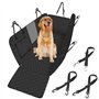 4 en 1 Housses de Siège d'auto pour Chien, Protection Chien Universelle avec Fenêtre de Visualisation, Imperméable Antidérapant 