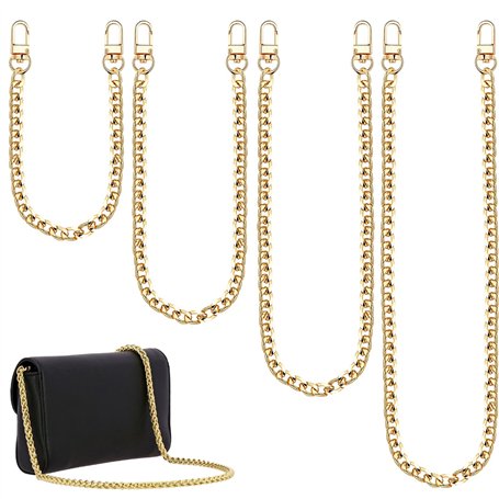 4 Pièces Chaîne de Sac à Main Set