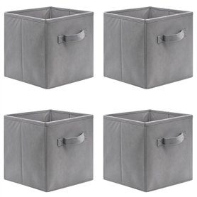 Sosayet Lot de 4 cubes de rangement pliants