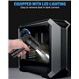 Soufflette Air Comprimé, 3 Vitesses 91 000 tr/min Bombe Air Sec Souffleur PC, Depoussierant Ordinateur Rechargeable par USB Avec