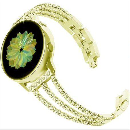 NC Diamant Montre Bracelet pour Samsung Galaxy Watch 4 40 mm/44 mm