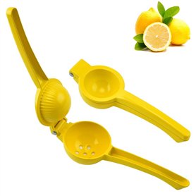PIQIUQIU Presse-Citron - Presse-Agrumes Manuel en métal (Couleur aléatoire)