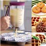 Distributeur de pâte à gâteau, Distributeur de pâte, Distributeur de pâte, avec Couvercle et Graduation de la pâtisserie - Outil