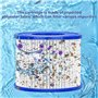 Sosayet Filtre Piscine pour Bestway 58323, 6 PCS Filtre Spa Type VI pour Lay-Z-Spa, Miami, Monaco, Vegas