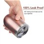 Lot de 2 Tasse à Café en Acier Inoxydable, 350ml Mug Isotherme Réutilisable, Tasse Isotherme Voyage double isolée sous vide avec