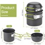 Ustensiles de Cuisine de Camping en Aluminium Durable