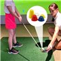 Lot de 8 Tees de Golf Jumbo en Caoutchouc Taille de Mélange, Tees de Golf d'hiver en Caoutchouc, Différentes Hauteurs et Tees de