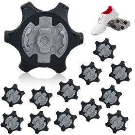 Lot de 13 crampons de rechange pour chaussures de golf avec accessoires avec stabilité de traction et confort