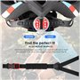 Casque de vélo avec lumière LED - Casque de VTT - Casque de ville - Unisexe - Taille réglable - Respirant - Casque de VTT pour h
