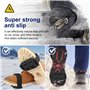 Lot de 4 Griffes à Crampon pour Chaussures avec 14 Dents