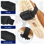 Casenly Crampons Antidérapants, Lot de 4 Griffes à Crampon pour Chaussures avec 14 Dents, Universelles Crampons Pointes Antidéra