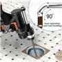 Riisoyu Furet Deboucheur Canalisation, 3m x 10mm Sonde de Debouchage WC Plomberie Brosse de Nettoyage Drain D'égout Spirale Débo