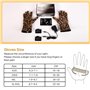 WEIVIOQ sous-Gants Chauffants pour Hommes Femmes, Chaufferettes Rechargeables, Doublure Mince Camouflage Écran Tactile à Batteri