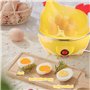 350W Cuiseur À Vapeur pour Œufs Egg Cooker électrique sans BPA Chaudière À Œufs pour des d