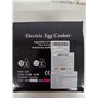 mizikuu Cuiseur à oeufs pour 7 oeufs, 350W Cuiseur À Vapeur pour Œufs Egg Cooker électrique sans BPA Chaudière À Œufs pour des d