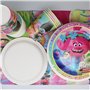 Lot de 61 Ustensiles Troll Elf - Décorations d'Anniversaire d'Enfant - Fournitures de Fête pour Garçons et Filles - Vaisselle Tr