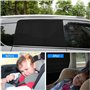 Pare Soleil Voiture bébé,Pare-Soleil pour vitres latérales Auto