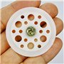 Lot de 200 rondelles en plastique, plaques d'isolation de 46 mm, rondelles en polypropylène, rondelles en mousse pour plaques d'