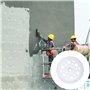 Lot de 200 rondelles en plastique, plaques d'isolation de 46 mm, rondelles en polypropylène, rondelles en mousse pour plaques d'