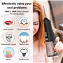 Hydropulseur pour nettoyage des dents - 9 modes - Irrigateur buccal rechargeable - 4 embouts - Batterie puissante - Pics dentair