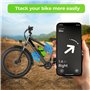 Porte Gobelet Vélo Carbone avec Cache AirTag Secret | Support Bouteille Ultra-Léger Anti-Vol pour VTT/Road Bike | Compatible App