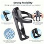 Porte Gobelet Vélo Carbone avec Cache AirTag Secret | Support Bouteille Ultra-Léger Anti-Vol pour VTT/Road Bike | Compatible App