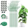 KAHEIGN 6 Pièces Piquets de Support pour Plantes à Brindilles Détachables