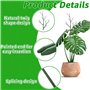 KAHEIGN 6 Pièces Piquets de Support pour Plantes à Brindilles Détachables, 70CM Bâtonnets de Plantes à Branches Poteaux D’Escala
