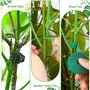 KAHEIGN 6 Pièces Piquets de Support pour Plantes à Brindilles Détachables, 70CM Bâtonnets de Plantes à Branches Poteaux D’Escala