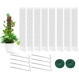 KAHEIGN 8 Pièces Poteaux en Mousse en Plastique