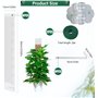 60CM Empilable Poteau D’Escalade pour Plantes Rechargeable Piquets de Support C